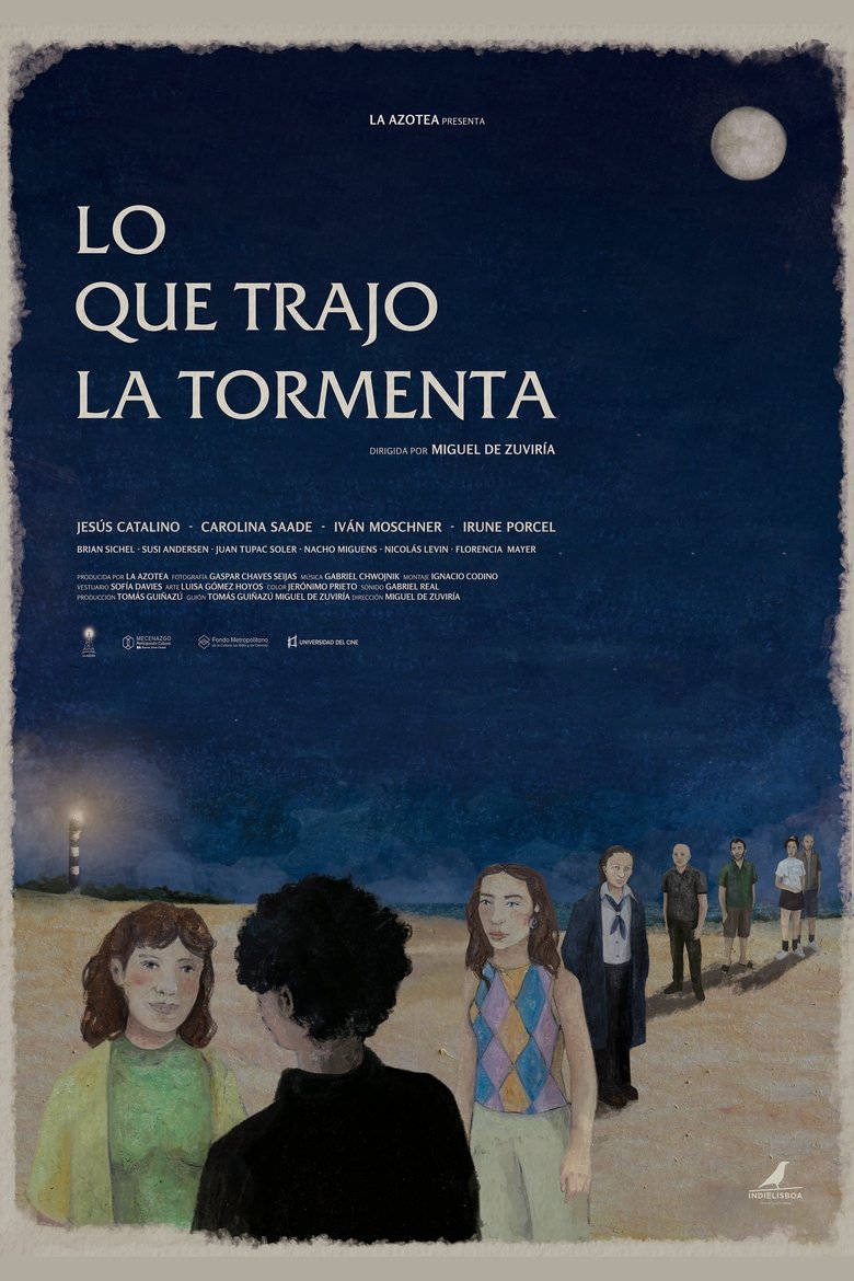 Poster of Brought with the Storm