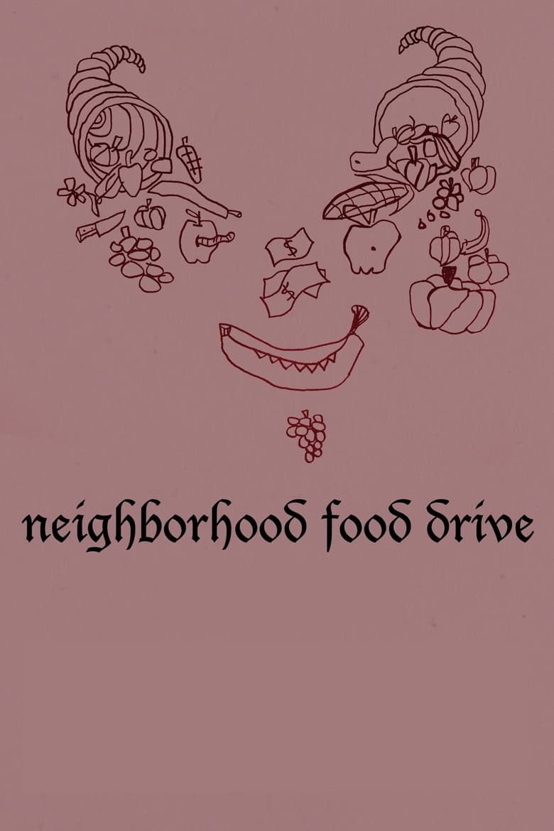 Poster of Neighborhood Food Drive