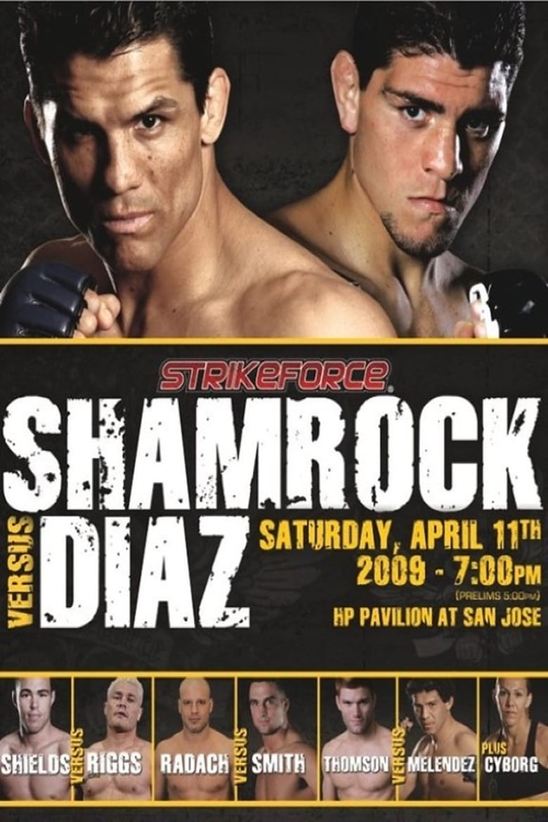 Poster of Strikeforce: Shamrock vs. Diaz