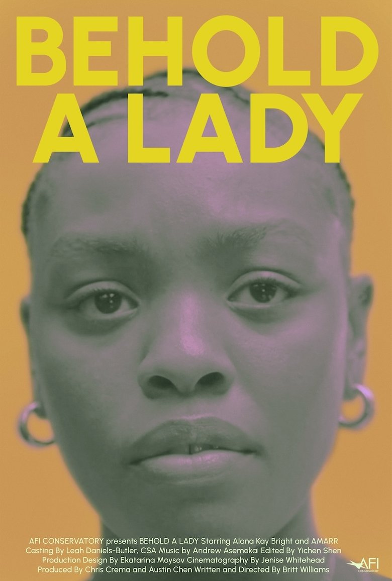 Poster of Behold A Lady
