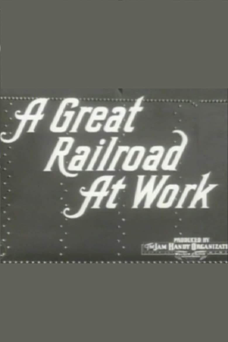 Poster of A Great Railroad at Work