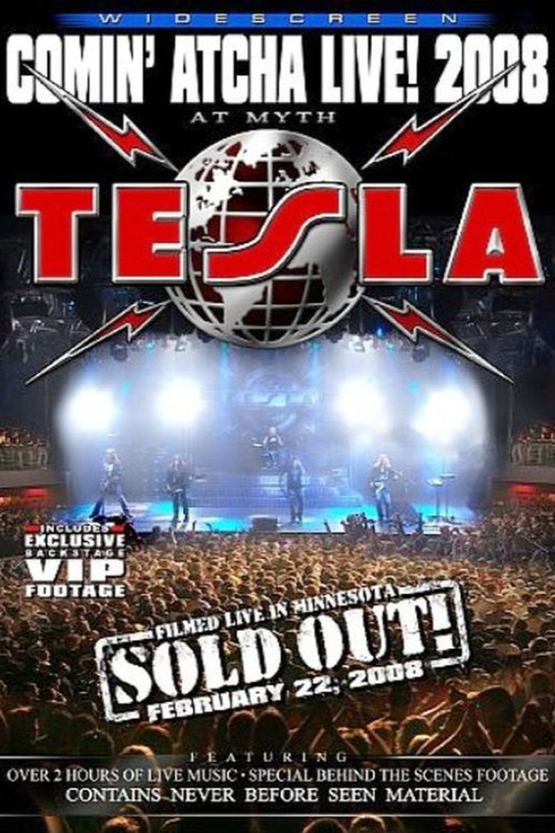 Poster of Tesla - Comin' Atcha Live! 2008
