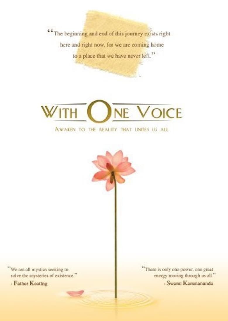 Poster of With One Voice