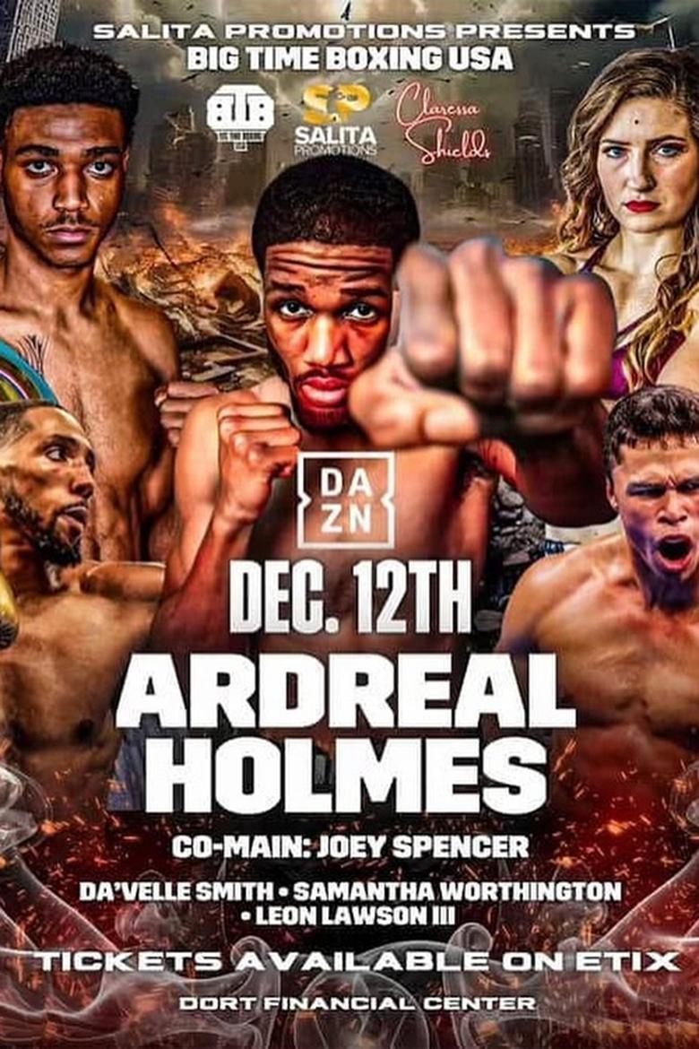 Poster of Ardreal Holmes Jr vs. Edwine Humaine Jr