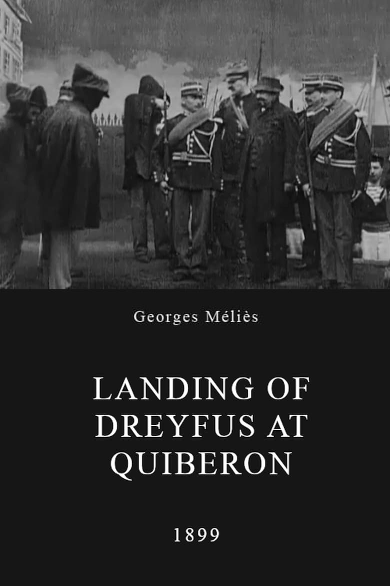 Poster of Landing of Dreyfus at Quiberon