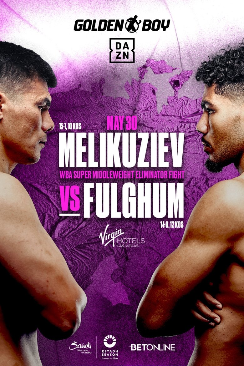 Poster of Bektemir Melikuziev vs. Darius Fulghum
