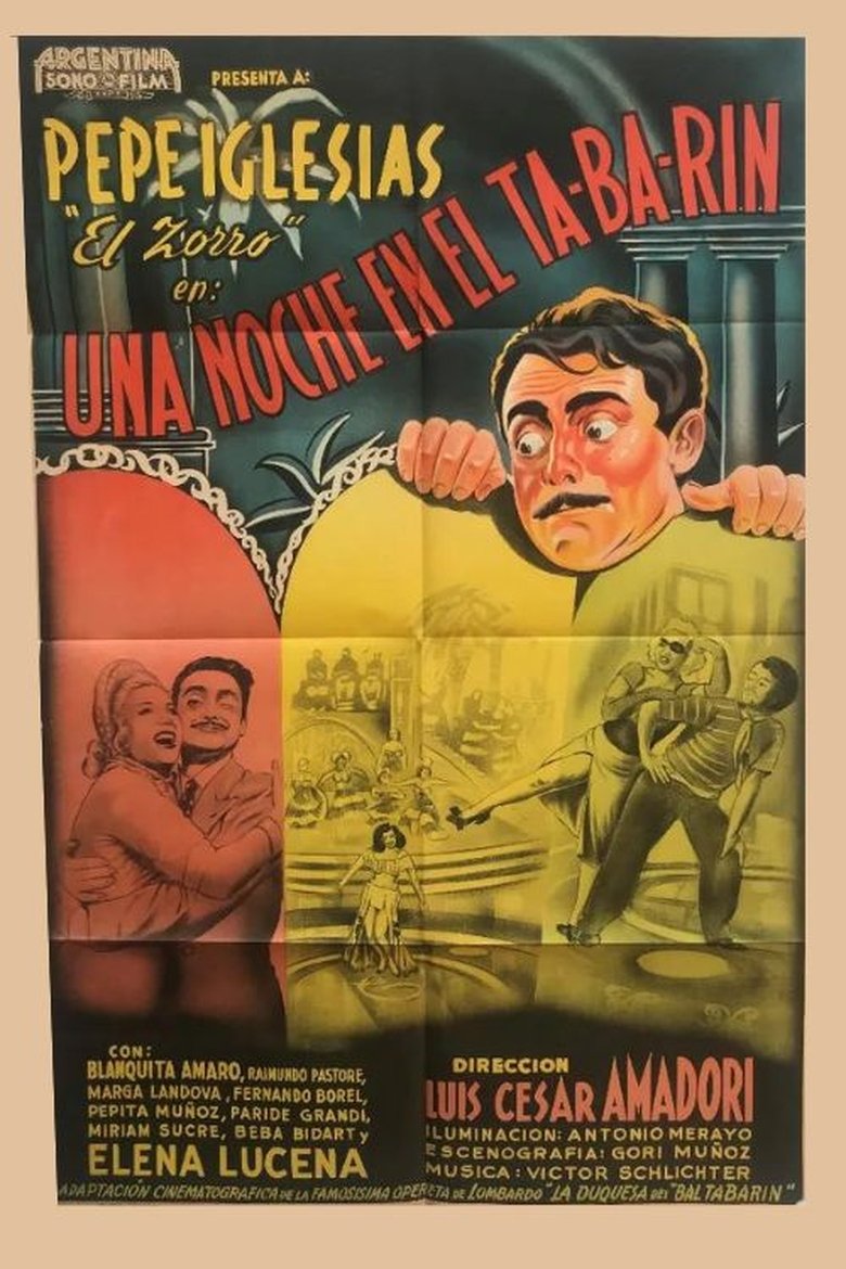 Poster of Una noche en el Ta-Ba-Rín