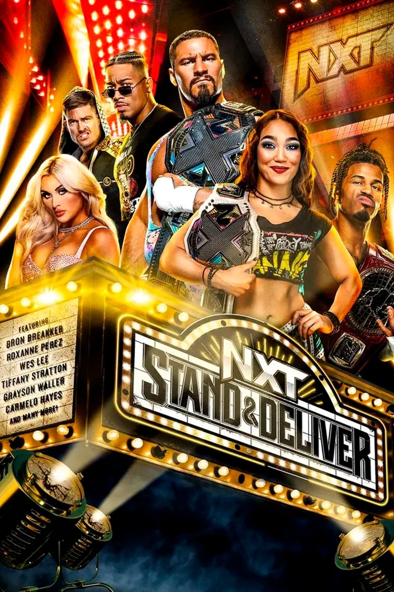 Poster of WWE NXT Stand & Deliver 2023