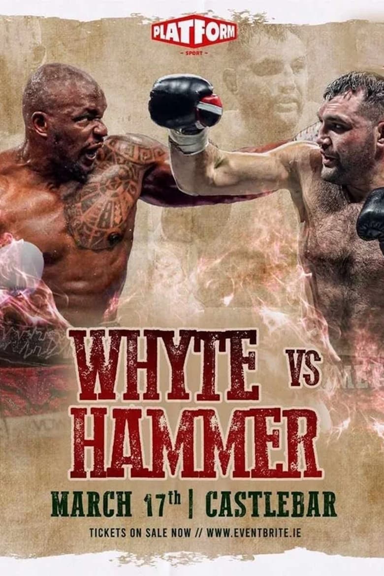 Poster of Dillian Whyte vs. Christian Hammer