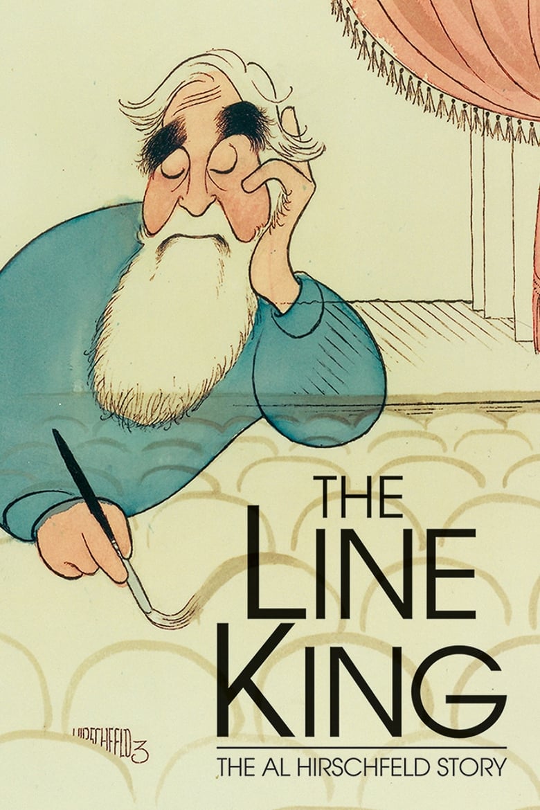 Poster of The Line King: The Al Hirschfeld Story