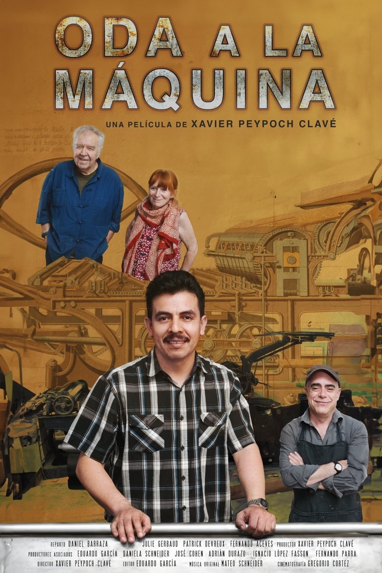 Poster of Oda a la Máquina