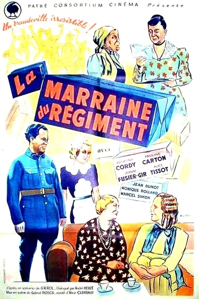 Poster of La marraine du régiment