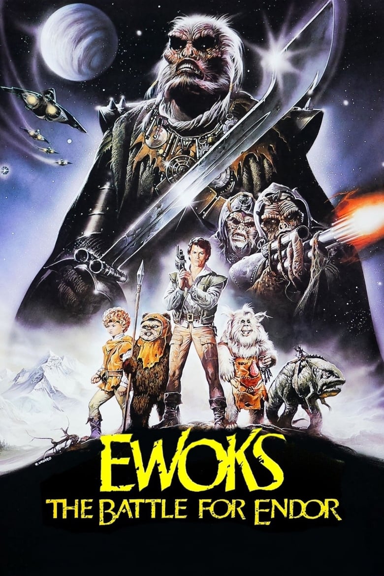 Poster of Ewoks: The Battle for Endor