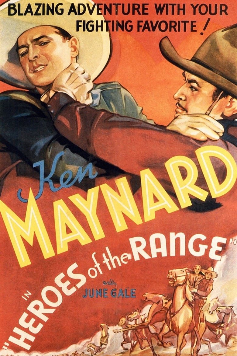 Poster of Heroes of the Range