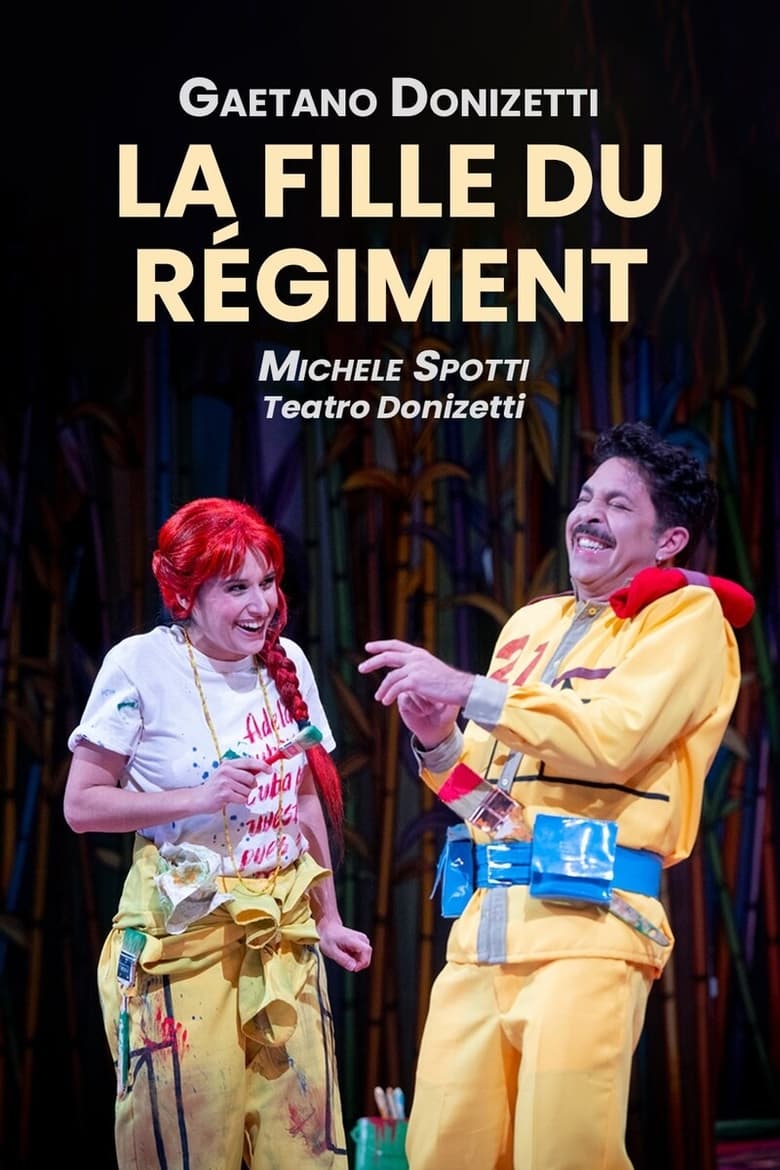 Poster of La fille du régiment - Donizetti