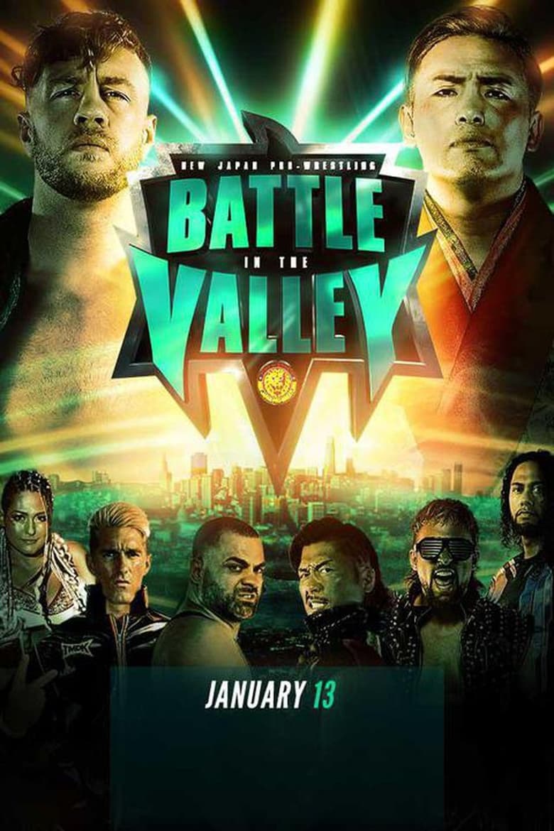 Poster of NJPW Battle in the Valley