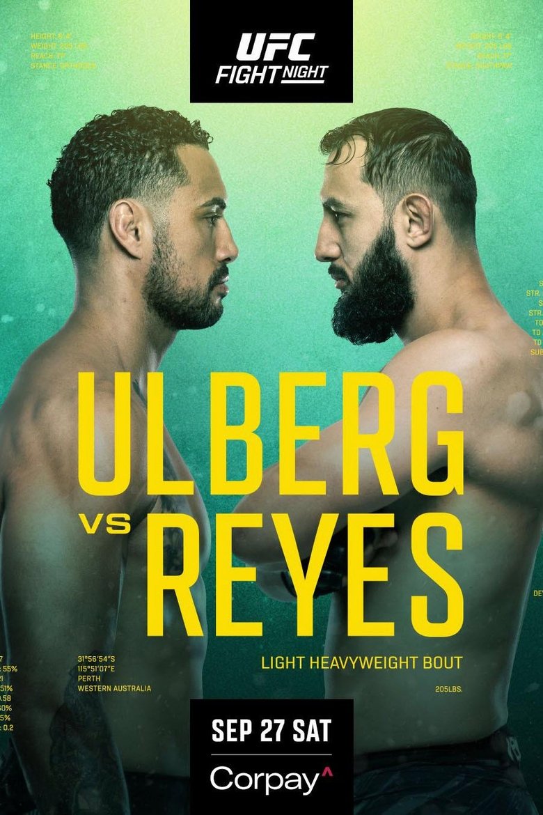 Poster of UFC Fight Night 260: Ulberg vs. Reyes