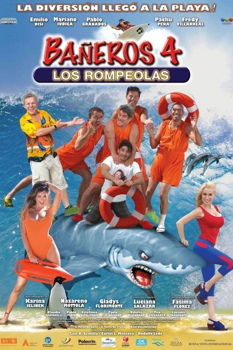 Poster of Bañeros 4: Los rompeolas