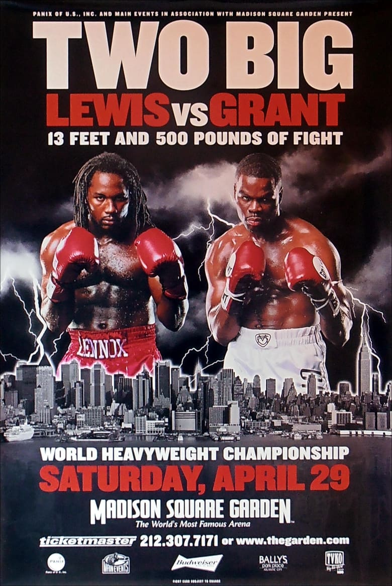 Poster of Lennox Lewis vs. Michael Grant