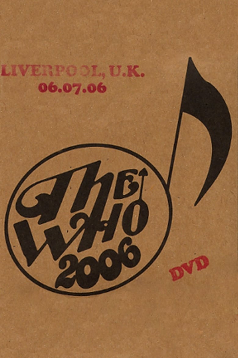 Poster of The Who: Liverpool 7/6/2006