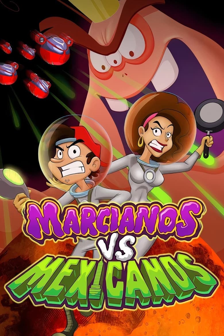 Poster of Martians vs Mexicans