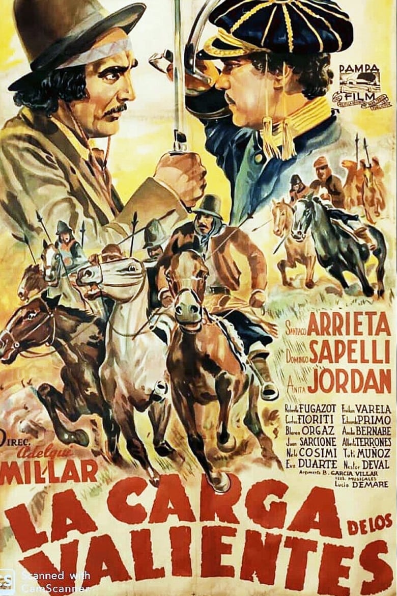 Poster of The Charge of the Brave