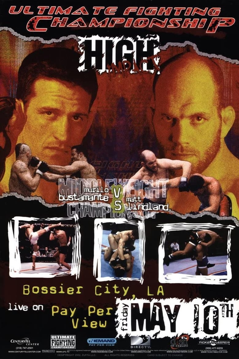 Poster of UFC 37: High Impact