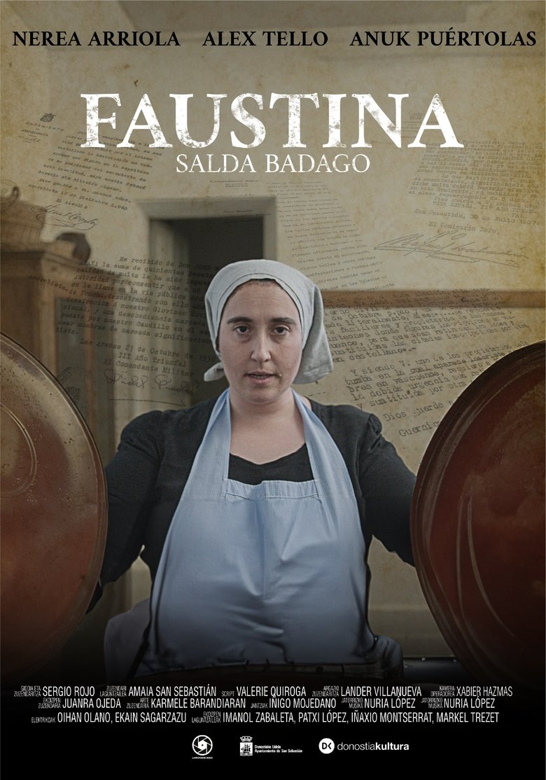 Poster of Faustina. Salda badago!