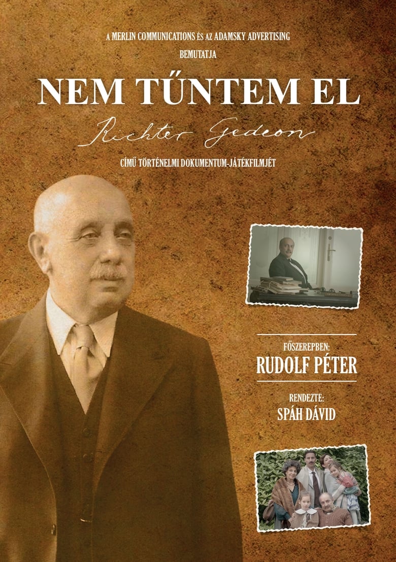 Poster of Nem tűntem el - Richter Gedeon története