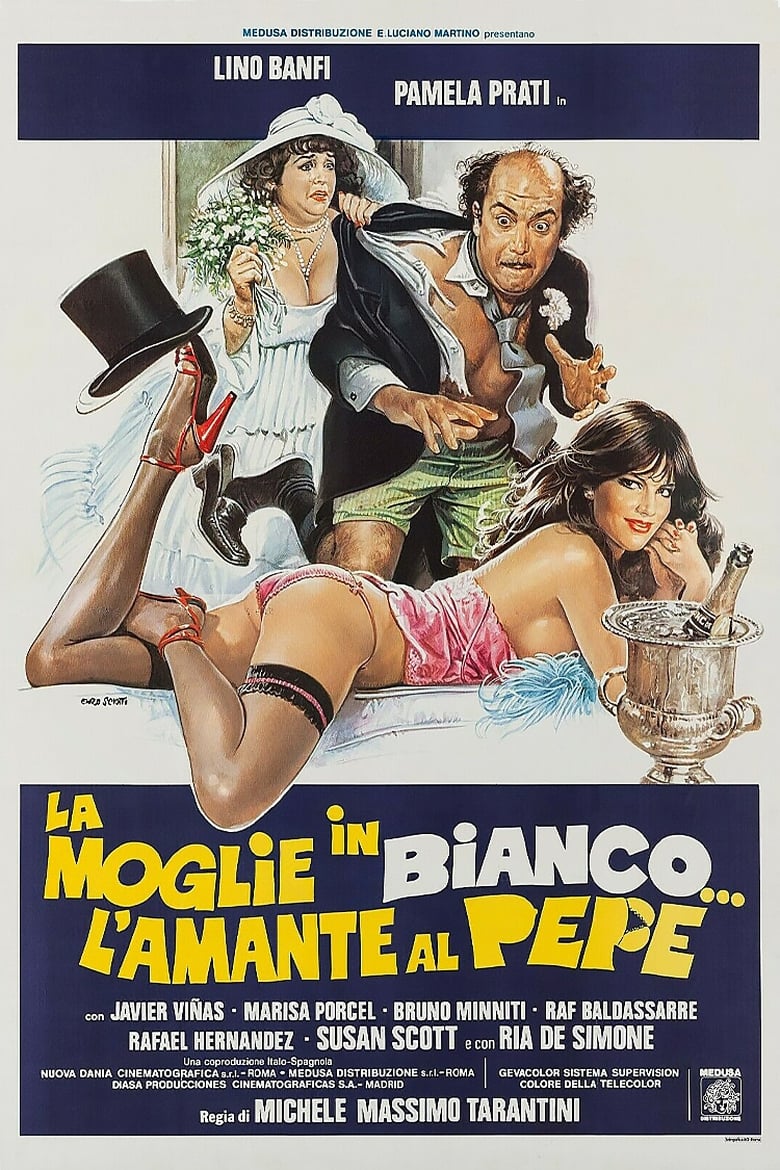 Poster of La moglie in bianco... l'amante al pepe