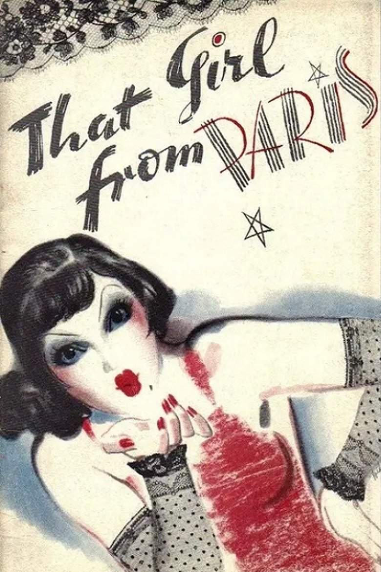 Poster of That Girl from Paris