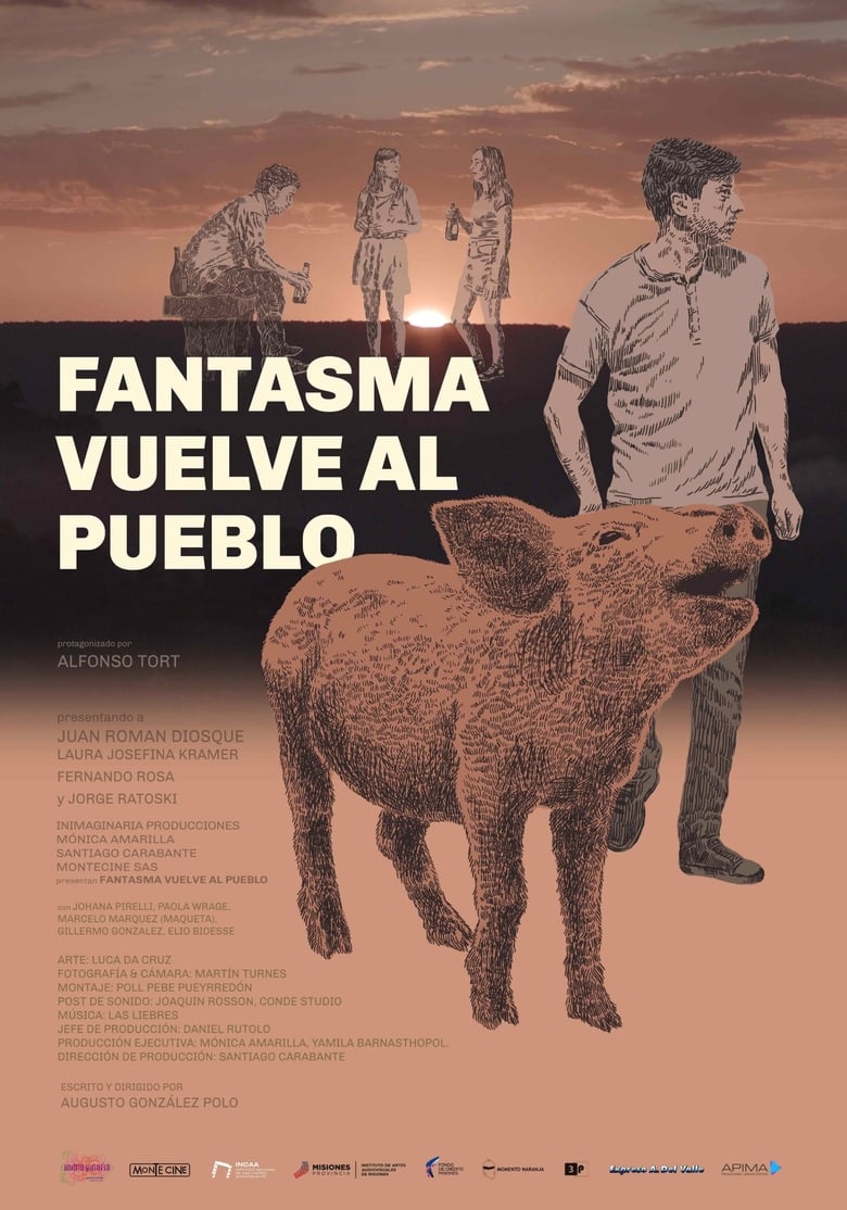 Poster of Fantasma vuelve al pueblo