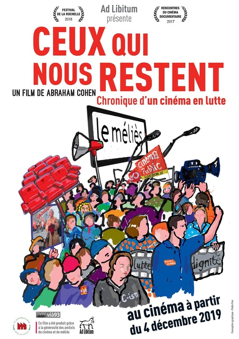 Poster of Ceux qui nous restent (Chronique d'un cinéma en lutte)