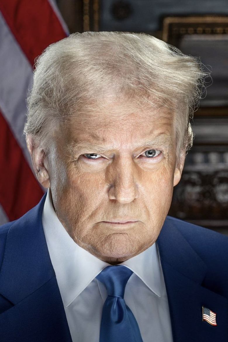 Portrait of Donald Trump