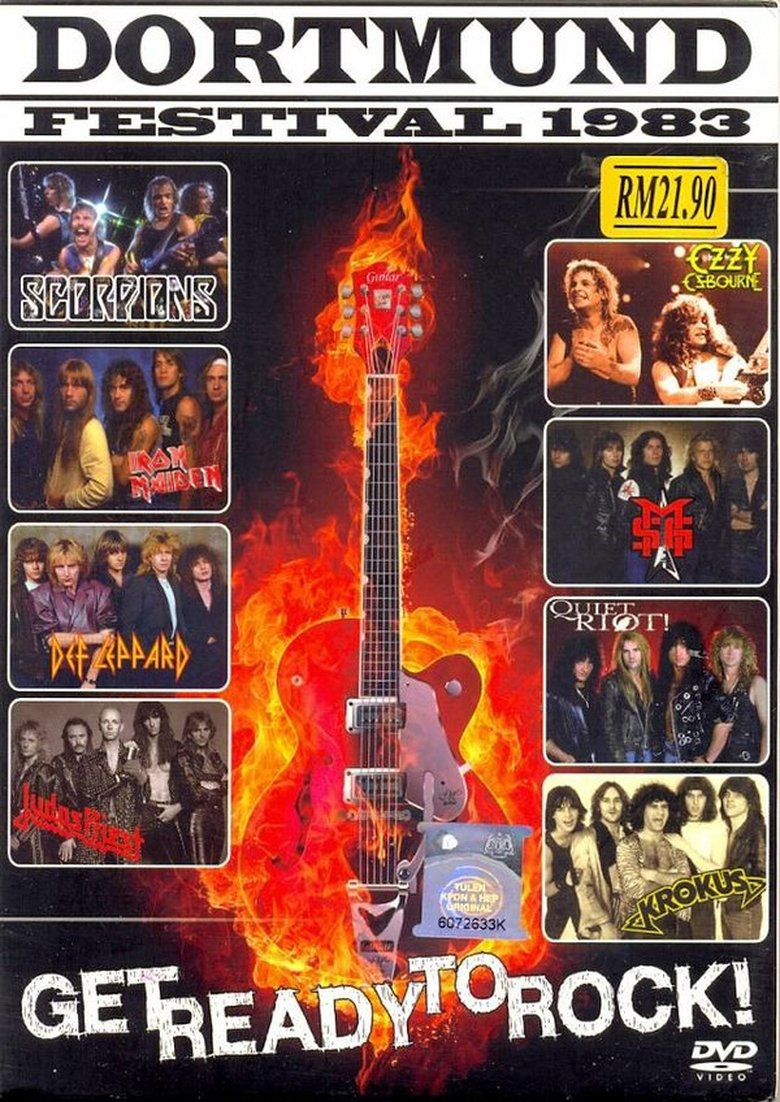 Poster of 1983 Dortmund Pop Rock Festival