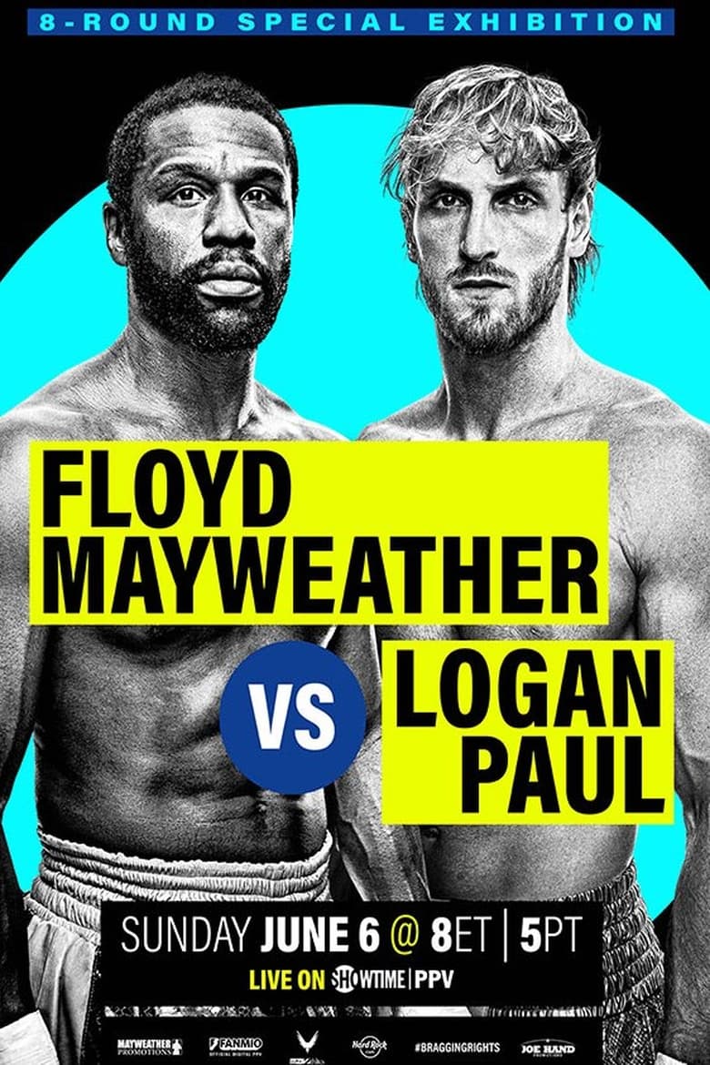 Poster of Floyd Mayweather Jr. vs. Logan Paul