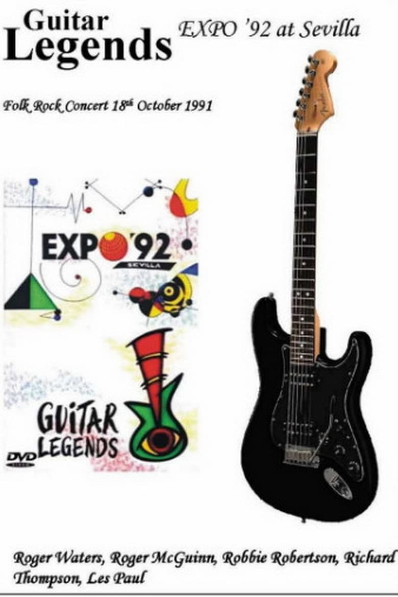 Poster of Guitar Legends EXPO '92 at Sevilla - The Folk Rock Night