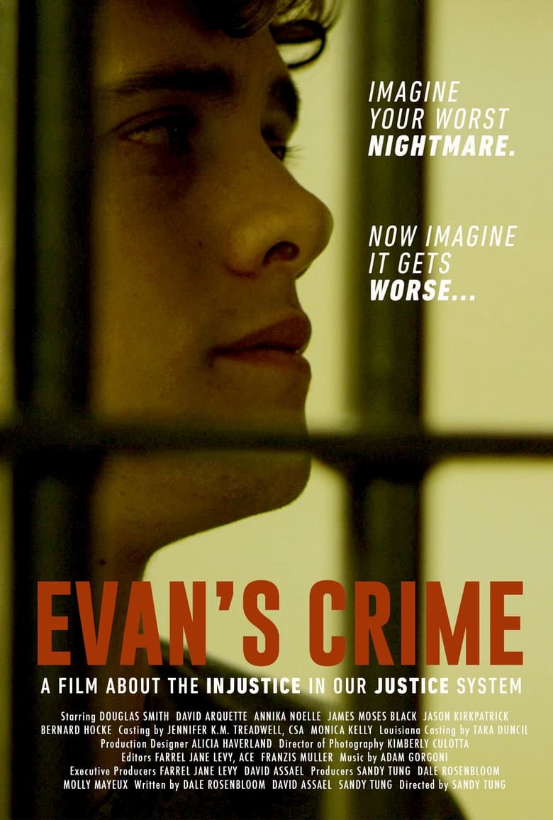 Poster of Evan's Crime