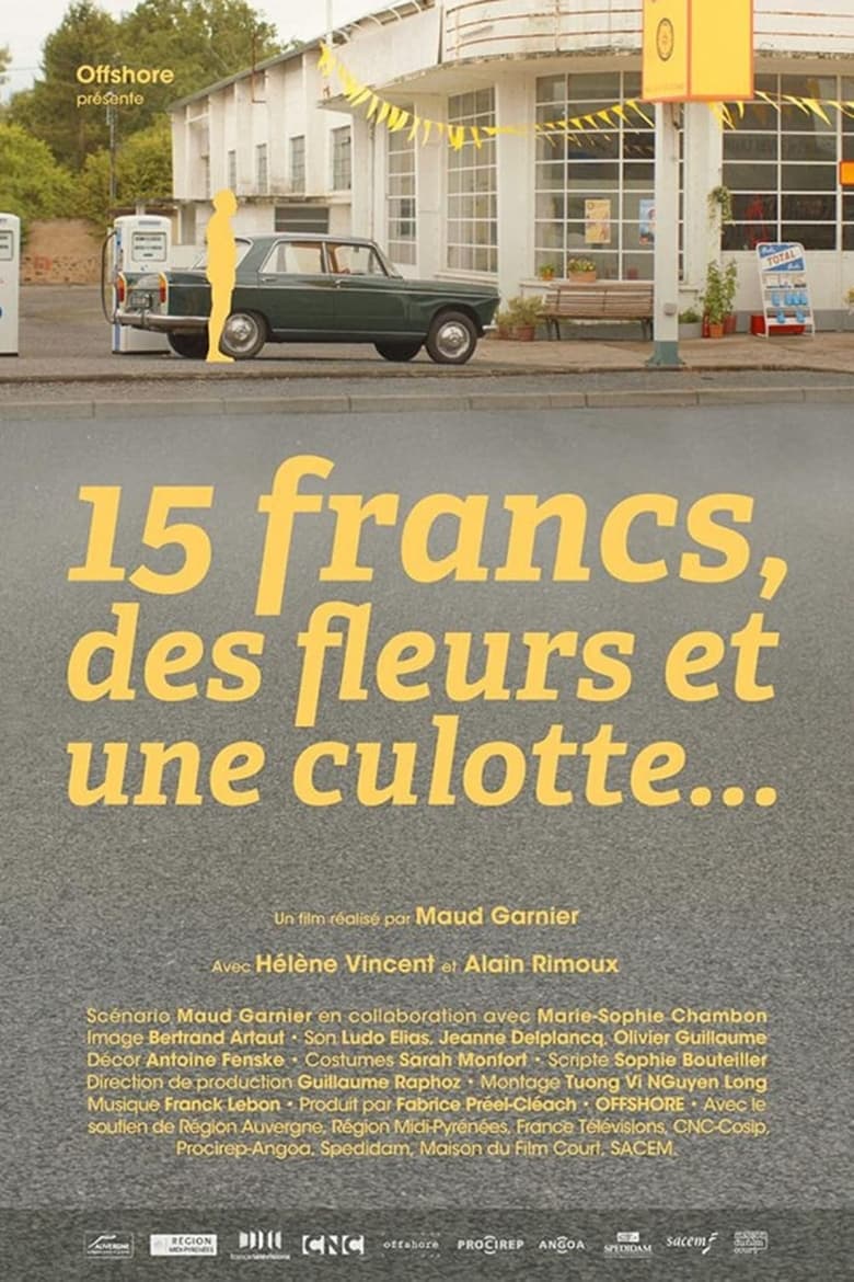 Poster of 15 Francs, Flowers and Panties