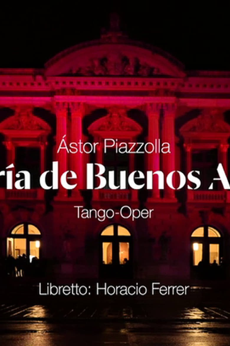 Poster of Astor Piazzolla: María de Buenos Aires - Grand Théâtre de Genève