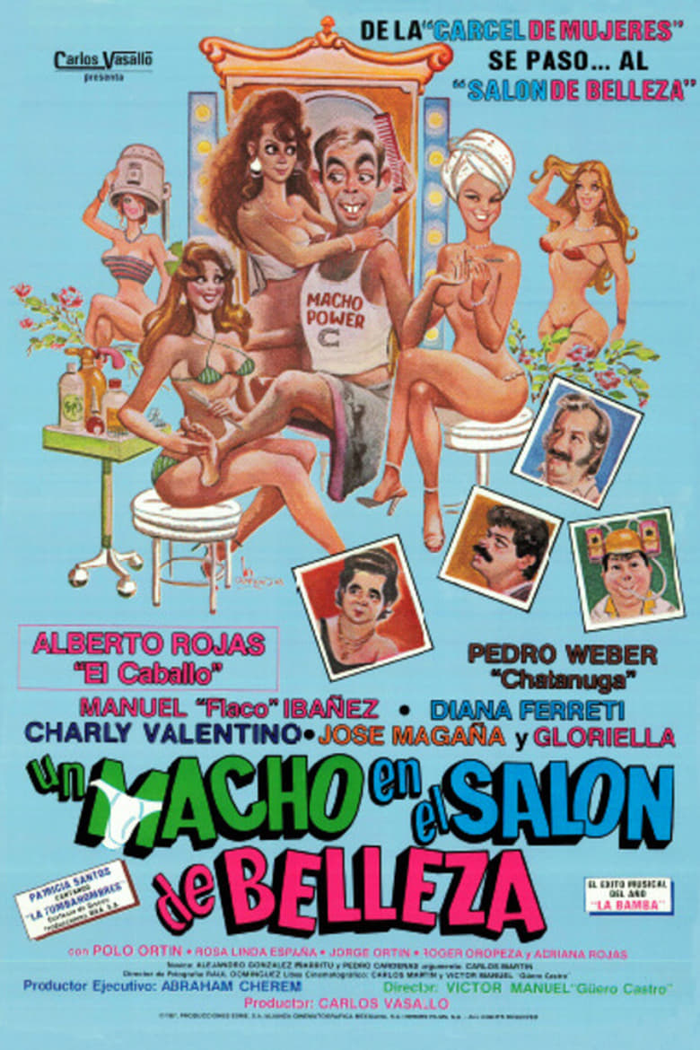 Poster of Un macho en el salón de belleza