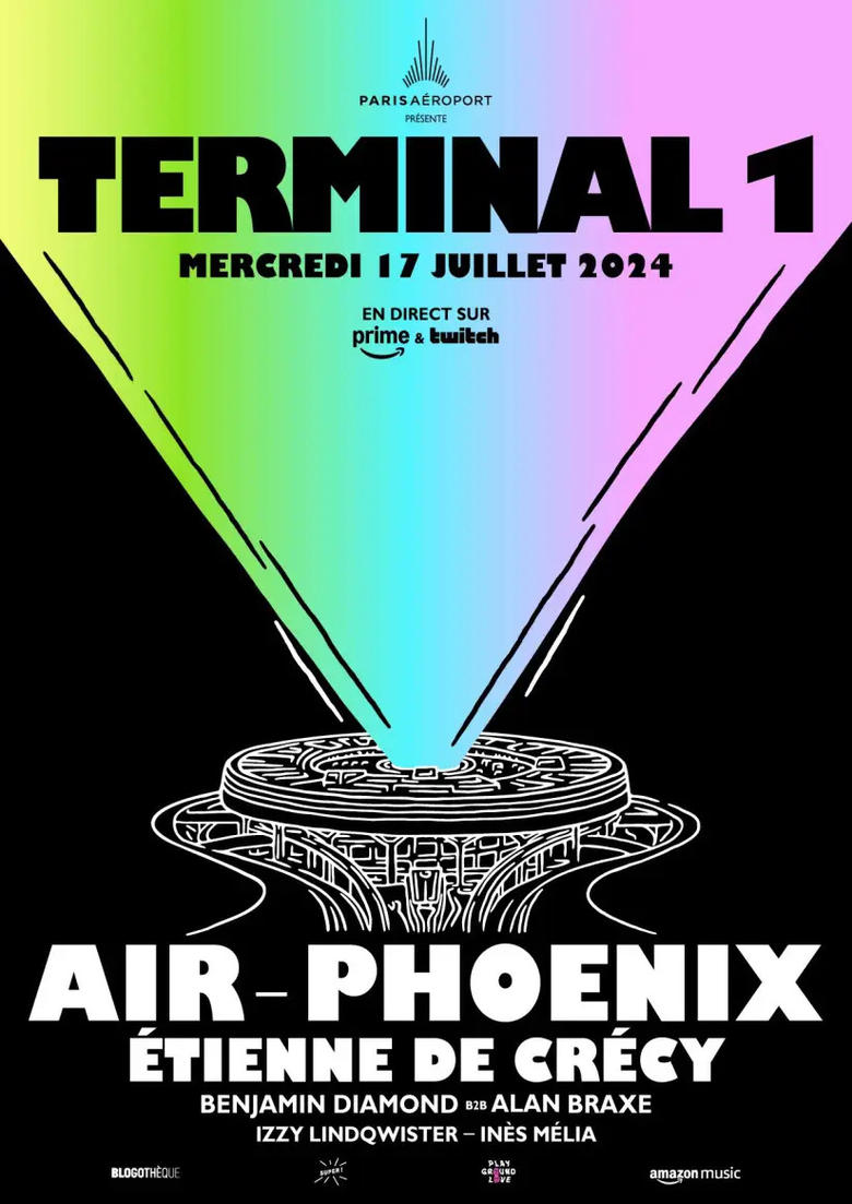 Poster of Terminal 1 : Air, Phoenix et Étienne de Crécy