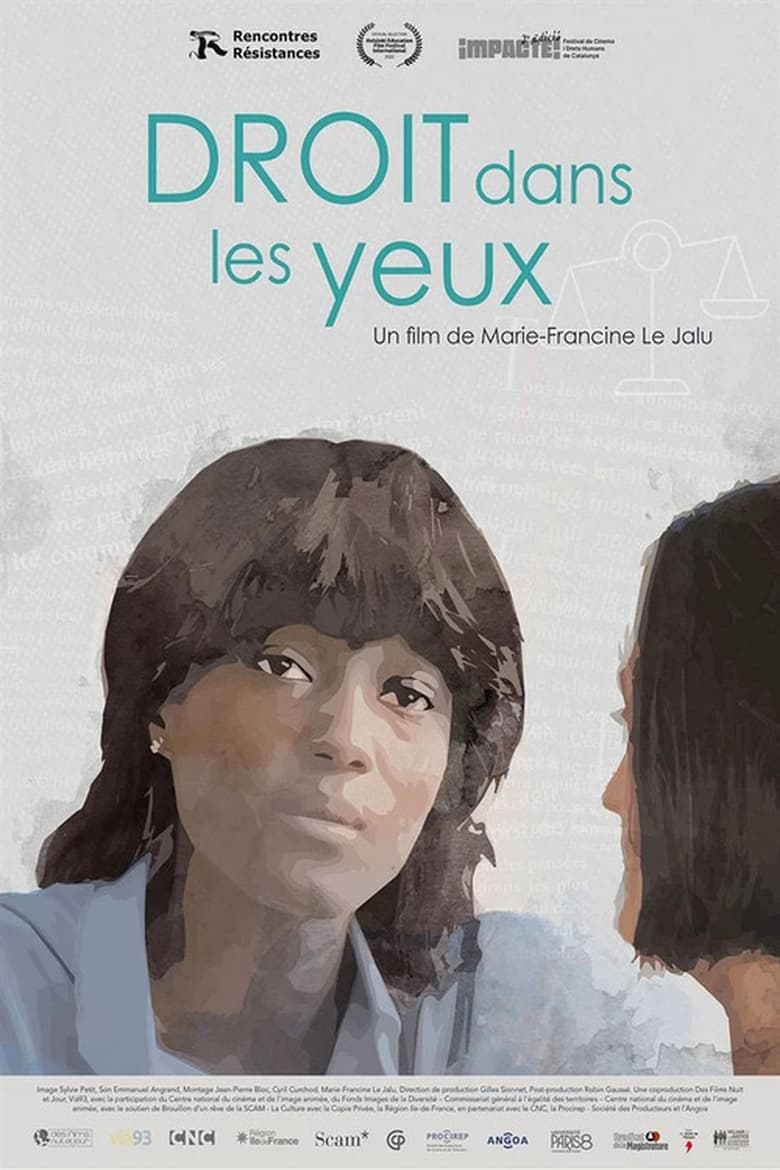 Poster of Droit dans les yeux