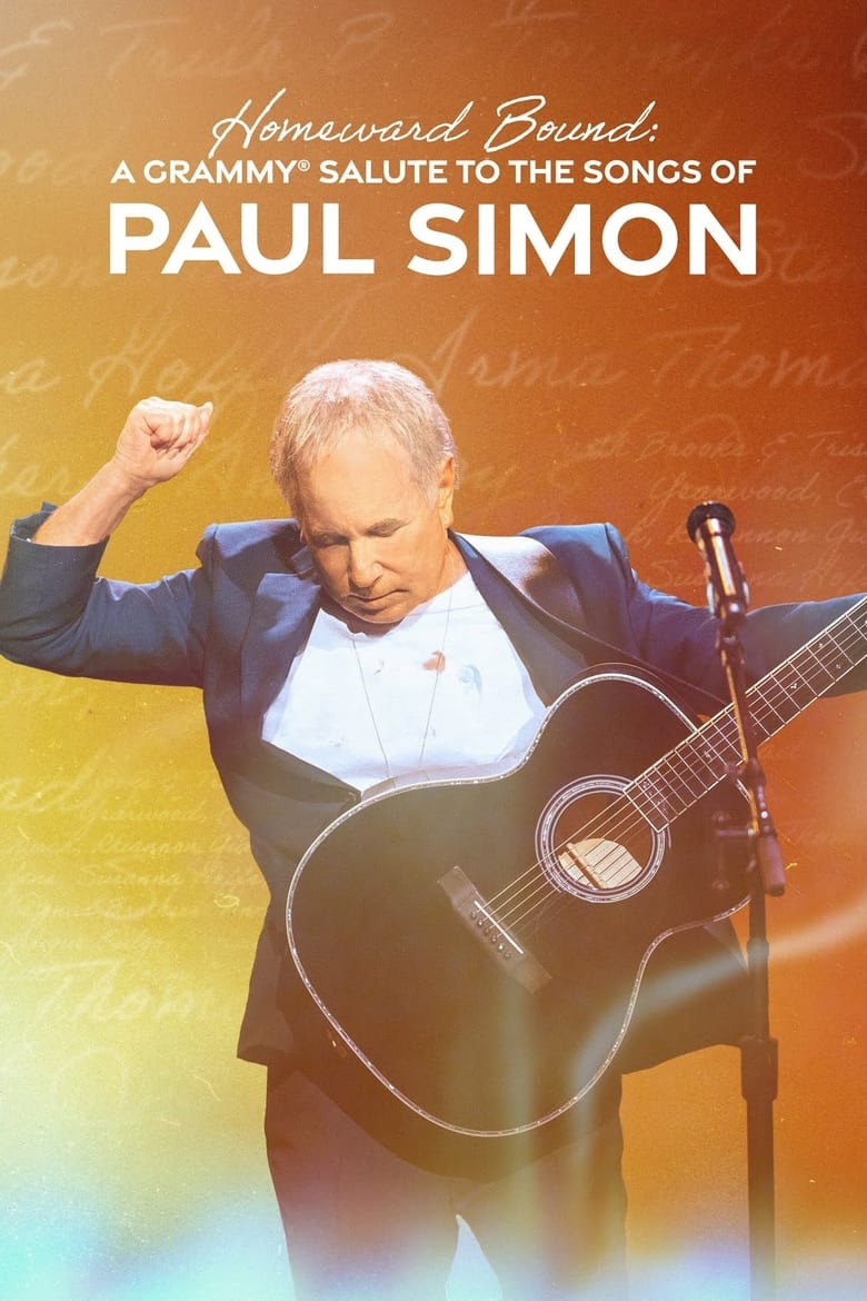 Poster of Homeward Bound: A Grammy Salute to the Songs of Paul Simon