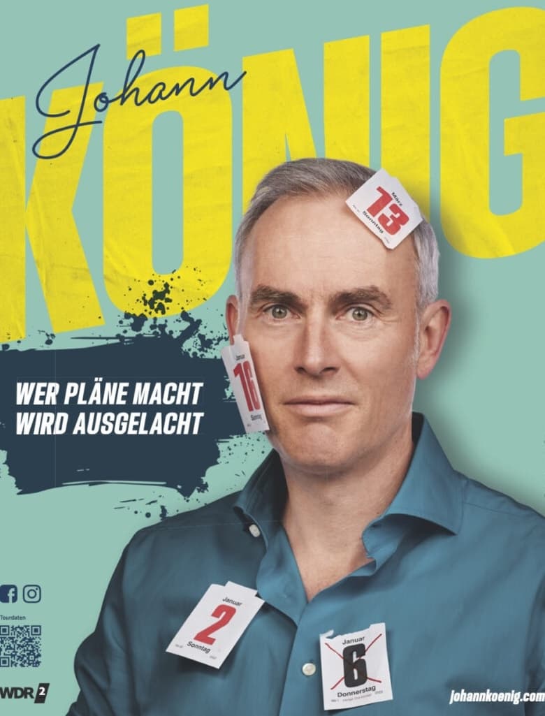 Poster of Johann König - Wer Pläne macht wird ausgelacht!