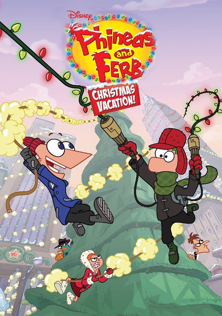 Poster of Phineas and Ferb Christmas Vacation!