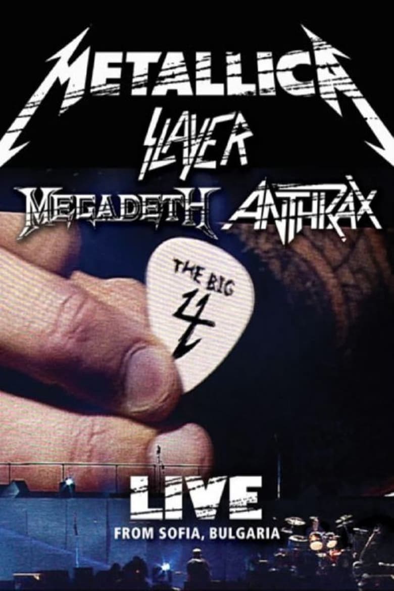 Poster of Anthrax - The Big Four - Live from Sofia, Bulgaria