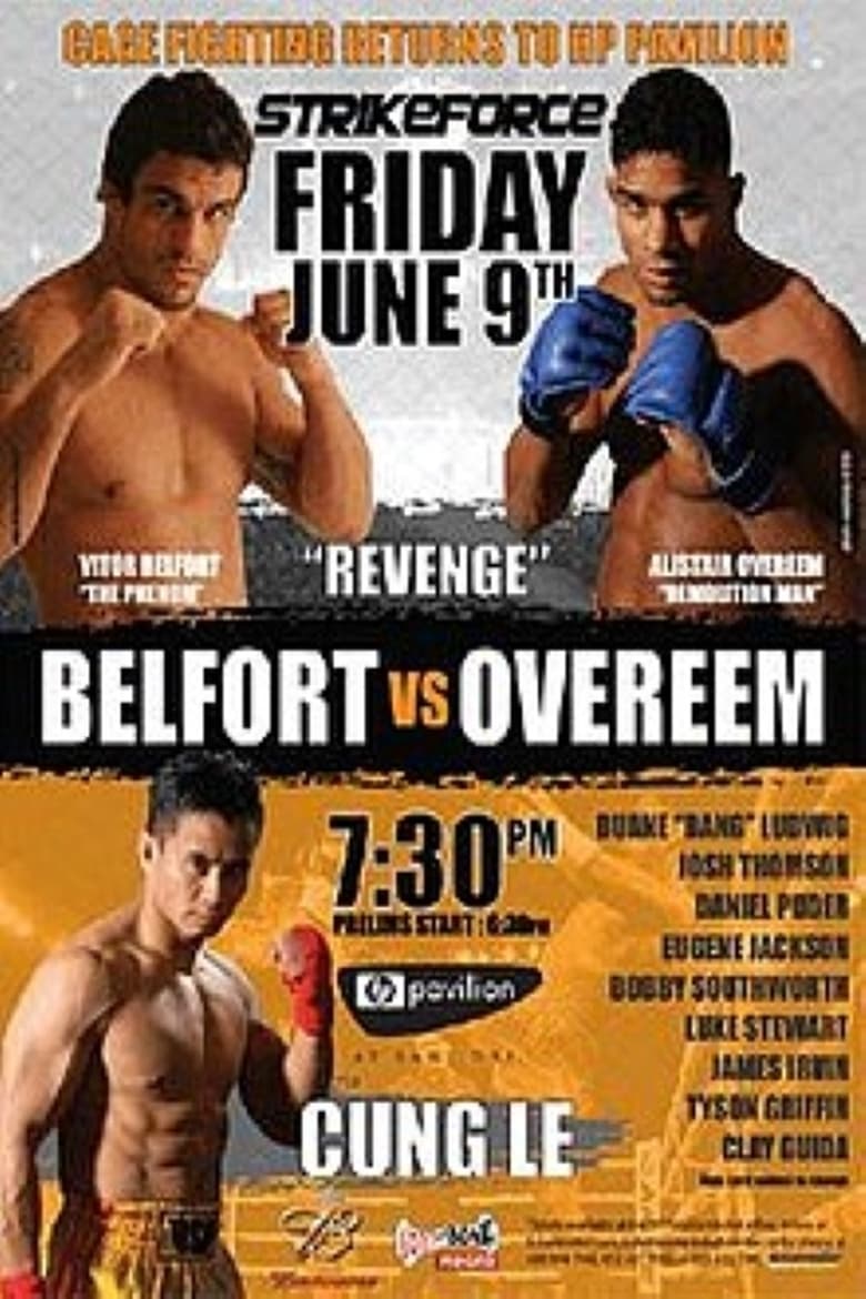 Poster of Strikeforce: Revenge