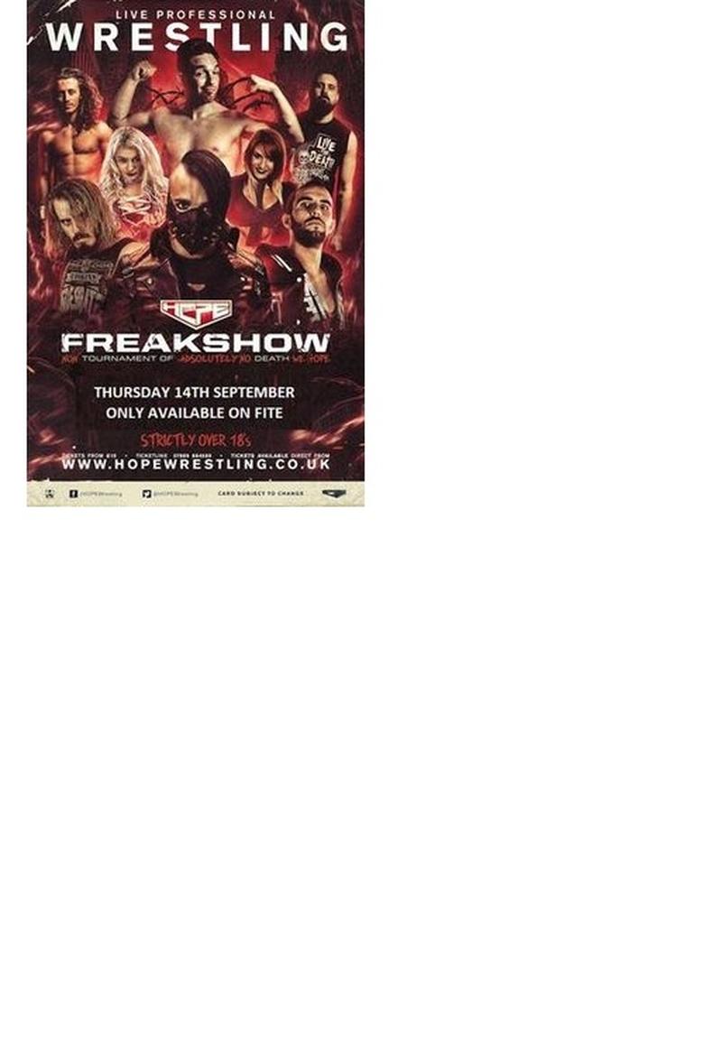 Poster of HOPE Wrestling Presents Freakshow 6