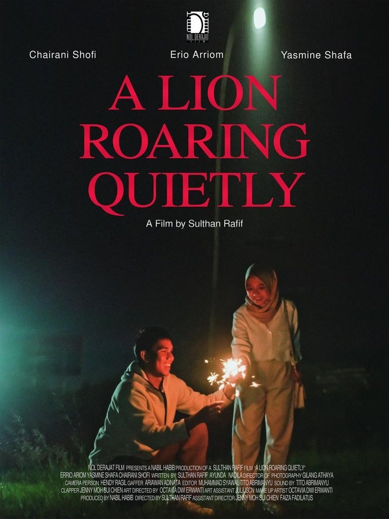 Poster of A Lion Roaring Quietly